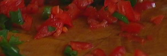 картофельный салат с восточными пряностями