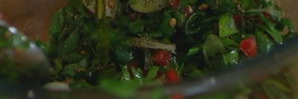 картофельный салат с восточными пряностями