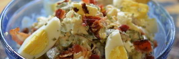 печеный картофельный салат