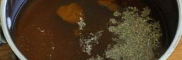 салат из картофеля и лука