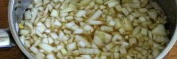 салат из картофеля и лука