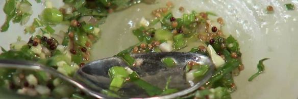 салат из картофеля с печеными лимонами