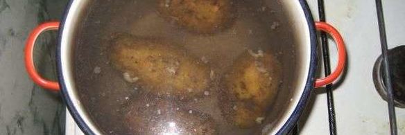 салат картофельный с грибами