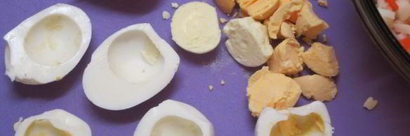 салат картофельный с сельдью