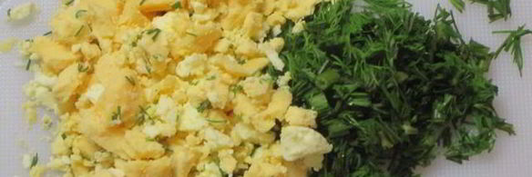 салат картофельный с сельдью