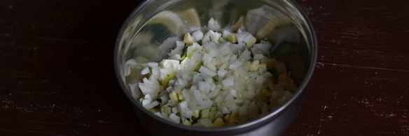 салат с картофелем и морской капустой