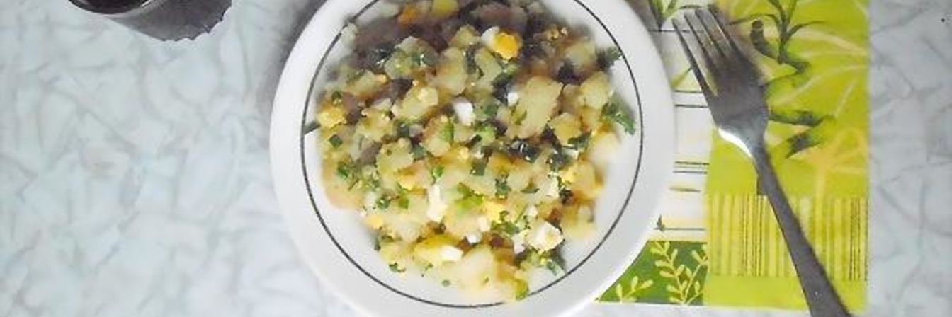 Зимний картофельный салат