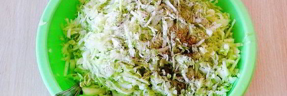 легкий капустный салат к шашлыку