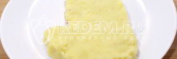 новогодний салат варежка