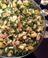 Рыбные салаты