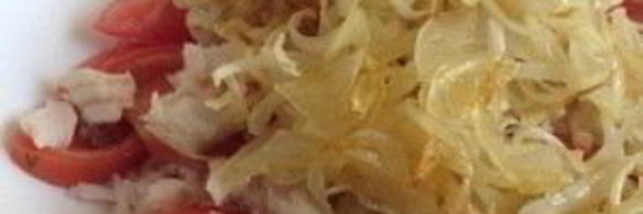 рыбный салат из сайры