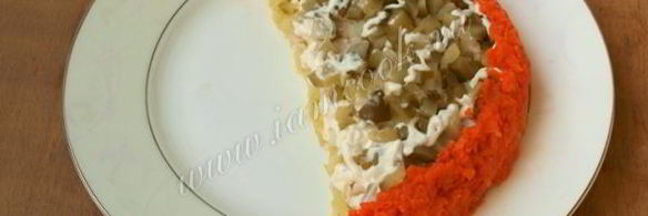 салат апельсиновая долька