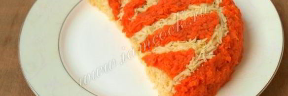 салат апельсиновая долька