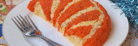 салат апельсиновая долька