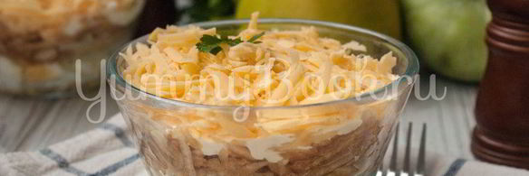 салат французский с яблоком