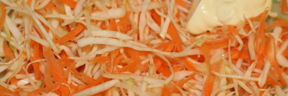 салат из капусты