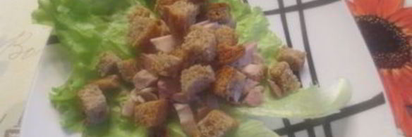 салат из курицы с маковой заправкой