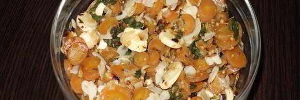 салат из молодой моркови и моцареллы