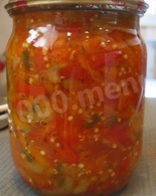 Салат из овощей на зиму