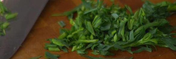 салат из пшеницы с грибами