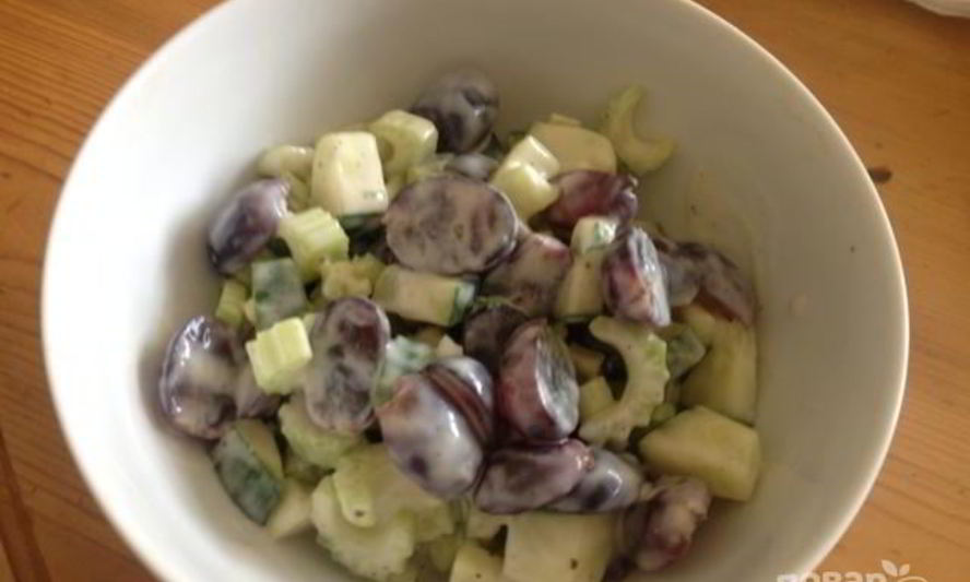 Рецепт салата из стебля сельдерея