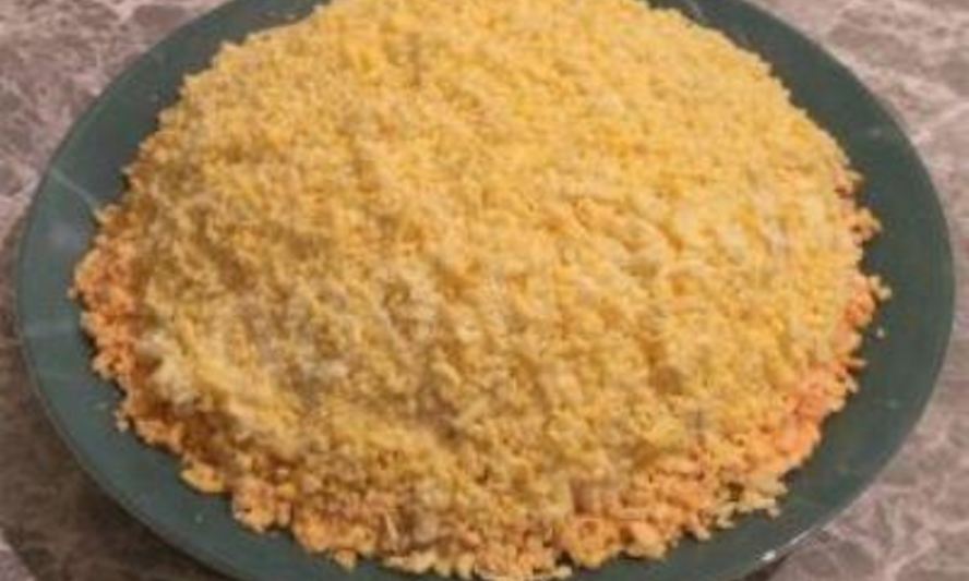 Рецепт салата мимоза с горбушей