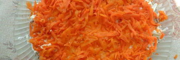 салат мимоза с горбушей