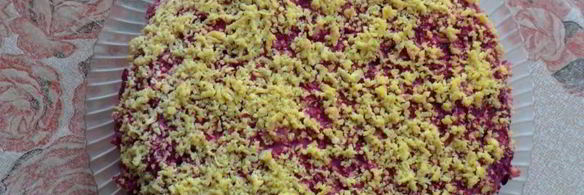 салат мимоза с горбушей