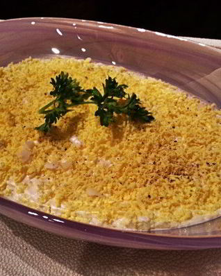 Салат Мимоза с тунцом