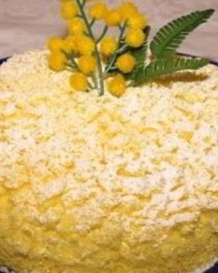 Салат Мимоза со шпротами