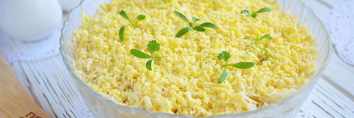 Салат Нежность с грибами