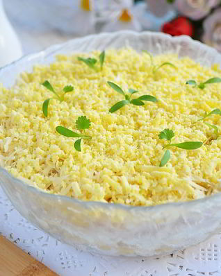 Салат Нежность с грибами