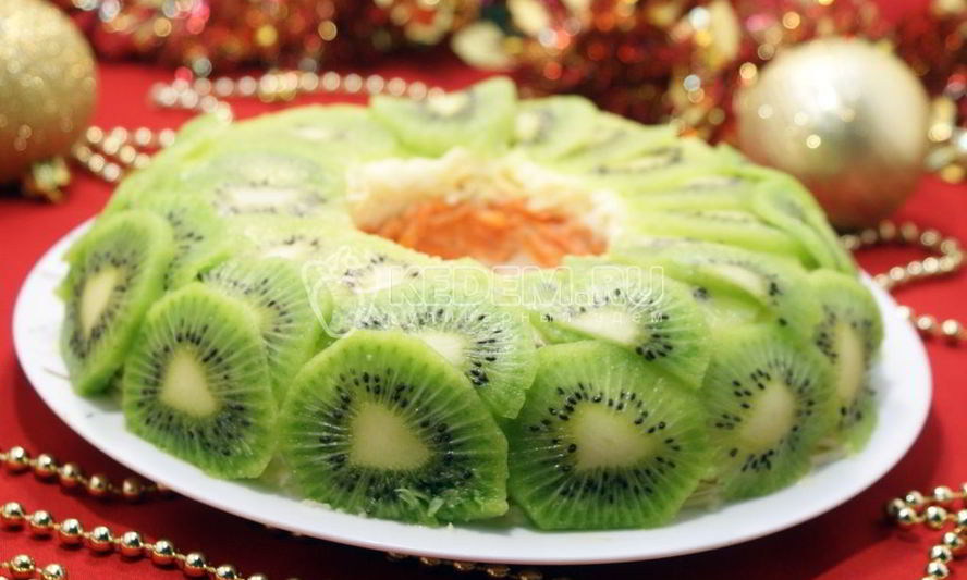 Рецепт салата новогодняя экзотика