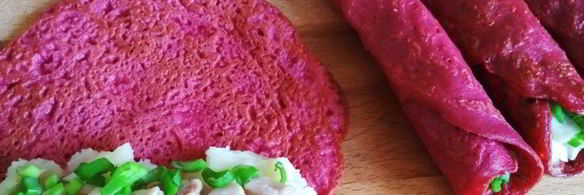 блинчики свекольные селедка под шубой