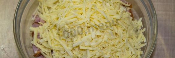 картошка под шубой в духовке