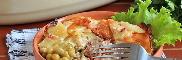 мясо под шубой в духовке