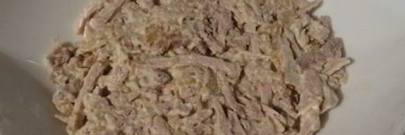 салат мясо под шубой