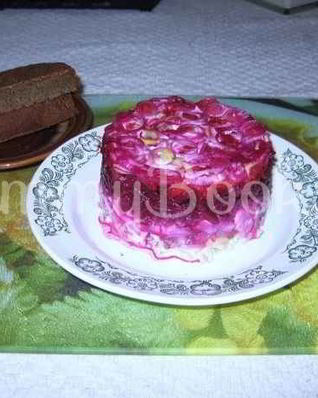 Салат сельдь под шубой