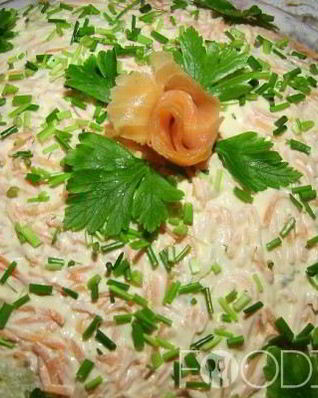 Салат Семга под шубой