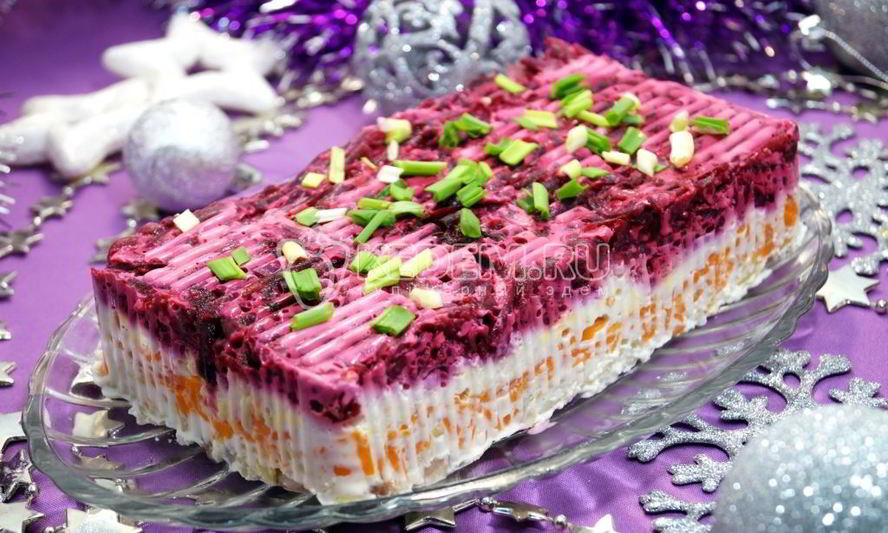 Рецепт салата заливная селедка под шубой