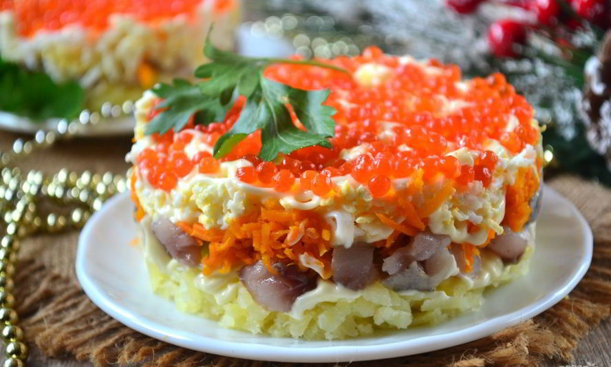 Рецепт сельди под дорогой шубой