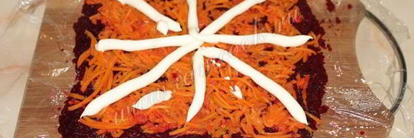 селедка под шубой рулетом