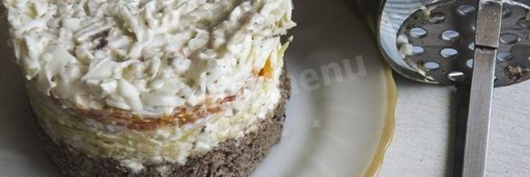 шпроты под шубой