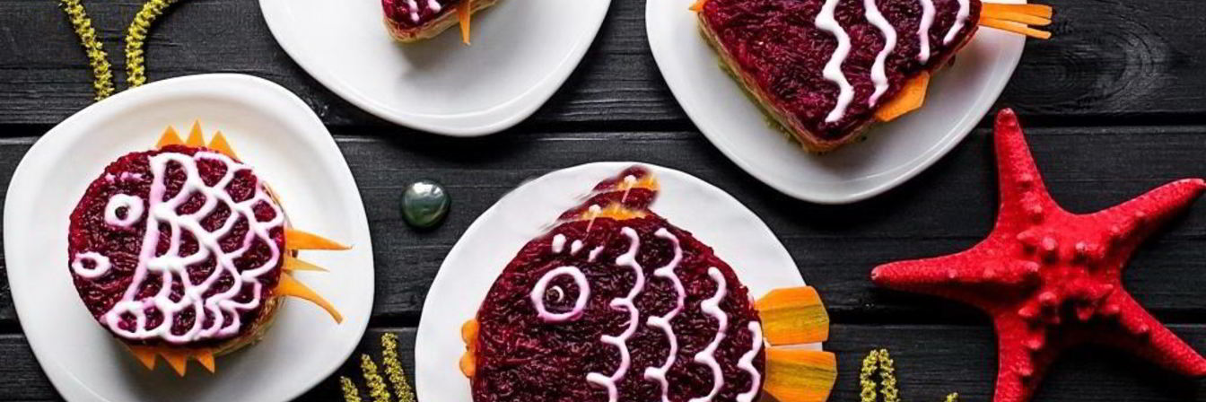 Вкусная селедка под шубой