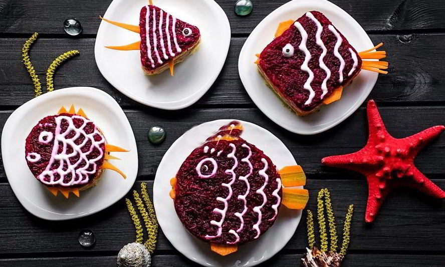 Рецепт вкусной селедки под шубой