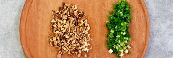 салат с грейпфрутом, орехами и шпинатом