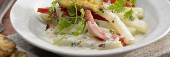 салат с вешенками