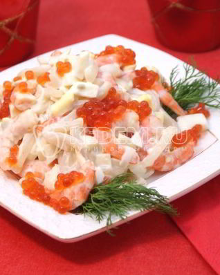 Салат Сокровища Посейдона