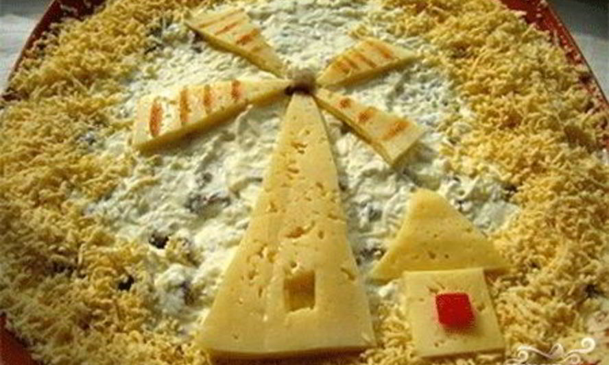 Рецепт салата старого мельник