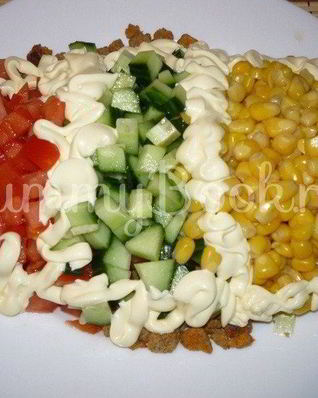 Салат Тройная свежесть